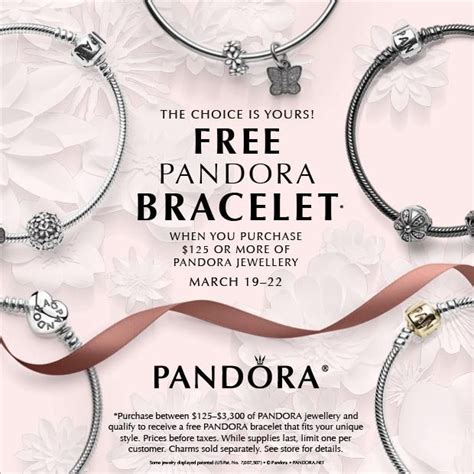 pandora jewelry specials